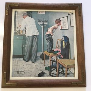 Norman Rockwell Framed Print